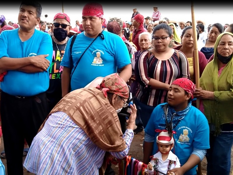 Navojoa: San Juaneros rezan para la llegada de lluvias abundantes