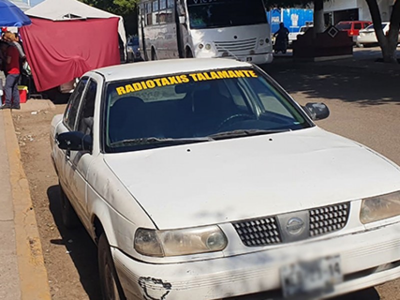 Navojoa: Taxistas cambiarán de lugar por obra de parquimetros