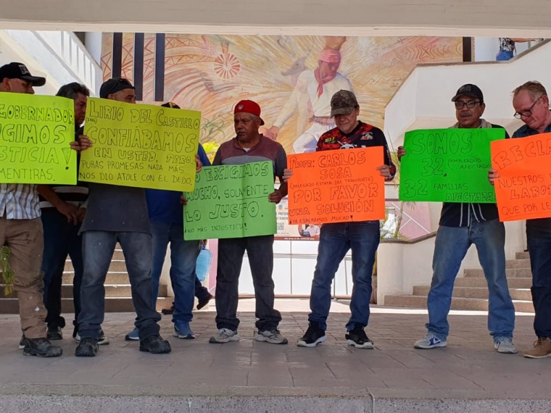 Navojoa: Trabajadores de Tinsa protestan por su liquidación