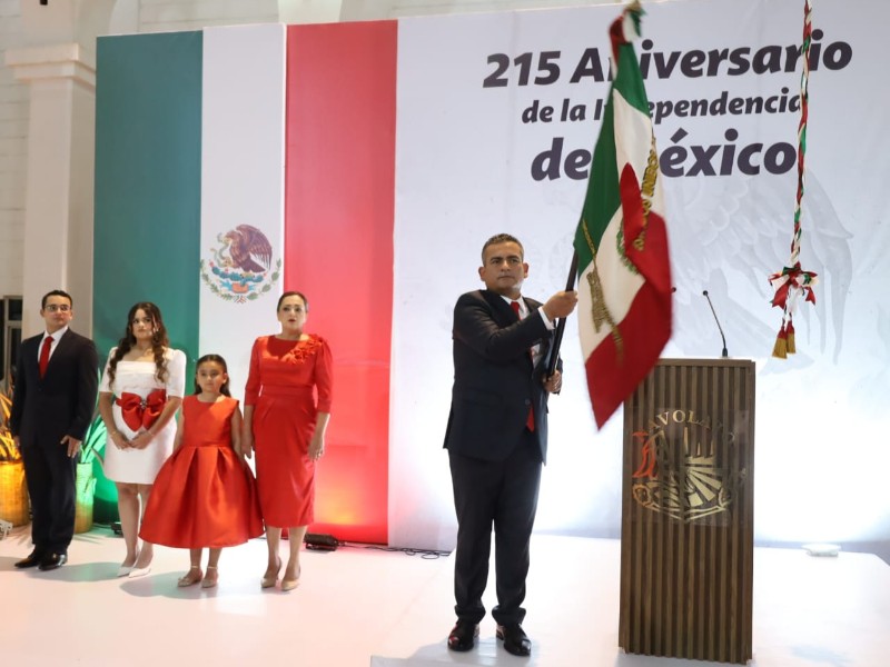 Navolato conmemora el 215 Aniversario del Grito de Independencia en acto conmemorativo