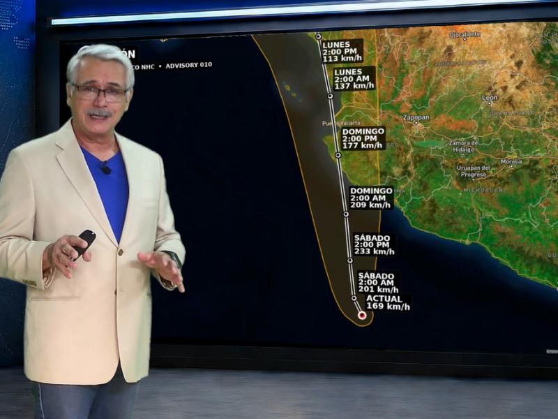 Nayarit se prepara para las lluvias más intensas entre domingo y lunes