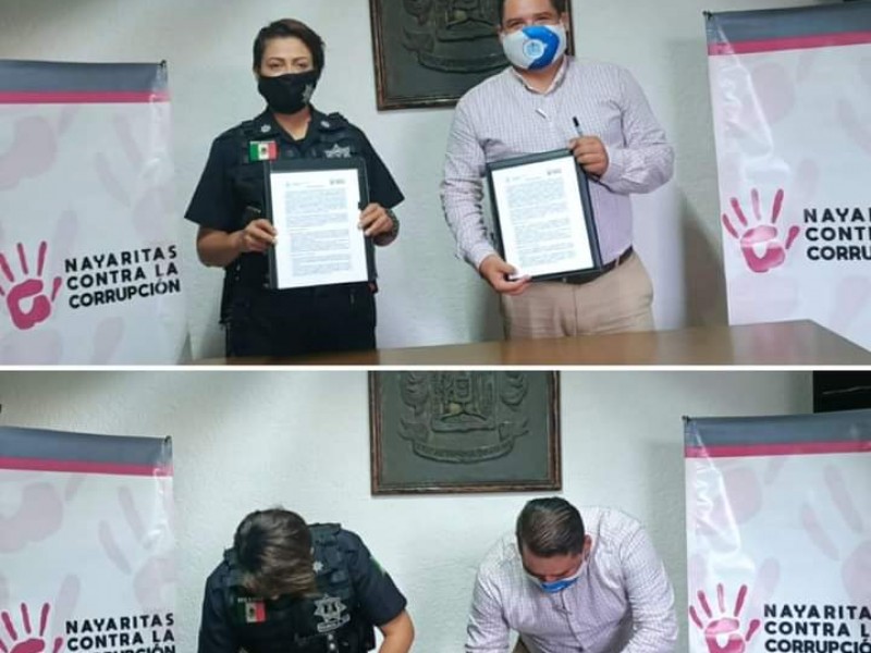 Nayaritas contra la corrupción buscan mejorar condición social de policías