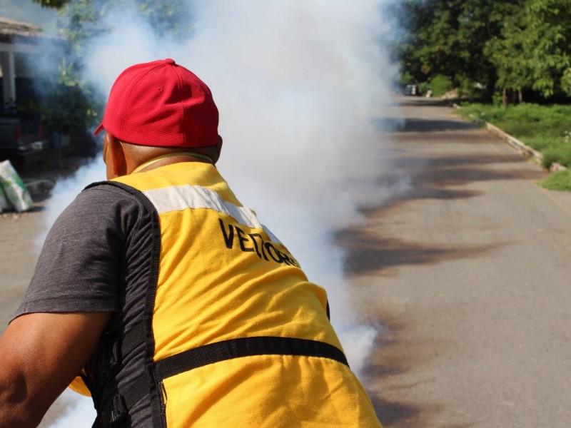 Nebulizan 13 mil hectáreas contra el dengue