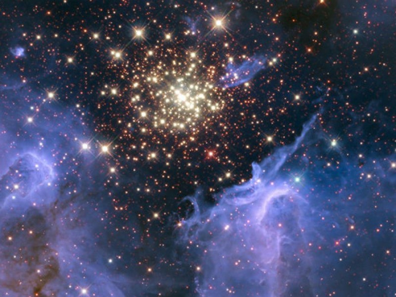 Nebulosa de la Tarántula fue captada por hubble