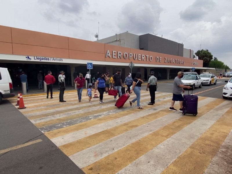 Necesidad de mayor numero de vuelos en Zacatecas