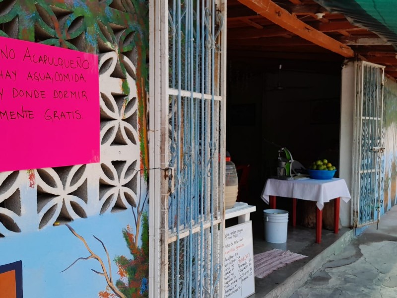 Negocio refugia a familiares de enfermos que llegaron de Acapulco