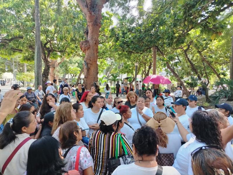 Nenis piden regresar al Parque Zamora, rechazan nueva sede por costos