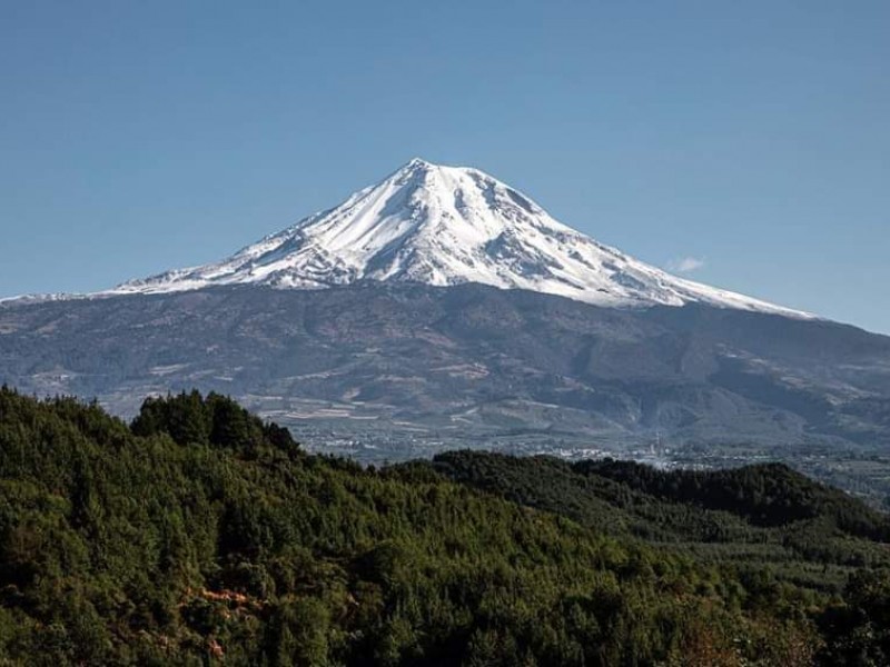 Nevada en el Pico de Orizaba