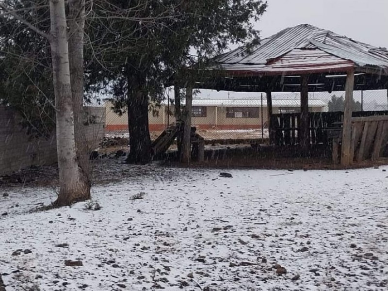 Nevada en Mesa Tres Ríos