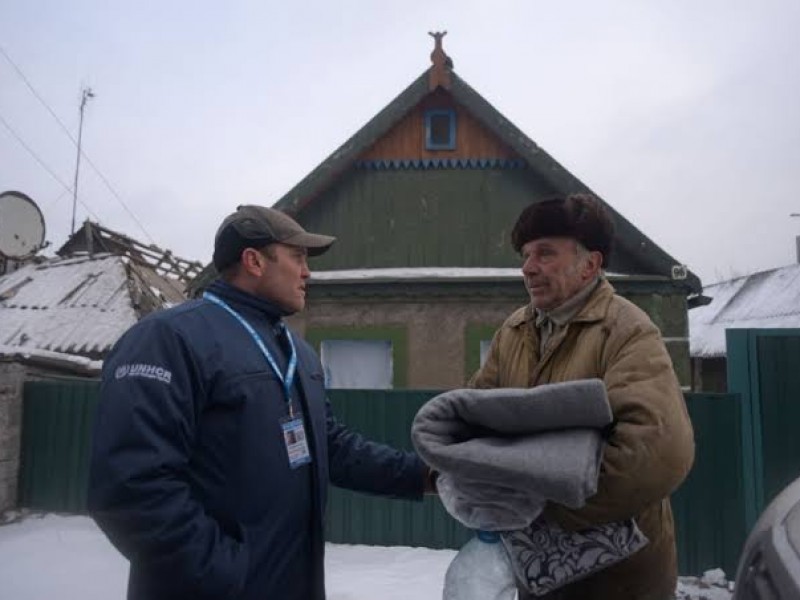 Nevadas agravan situación para ciudades ucranianas