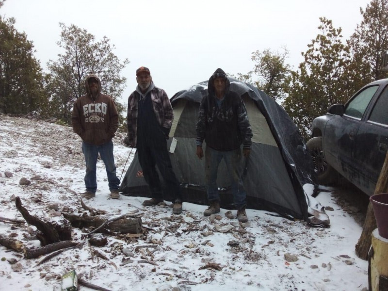 Nevadas en primavera se registran en Sonora