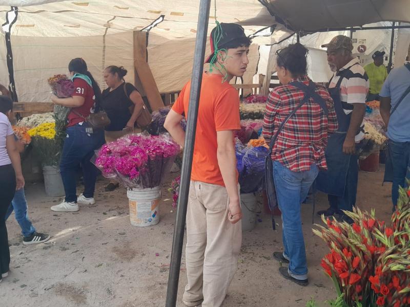 Ni la crisis económica frena la compra de flores para los difuntos
