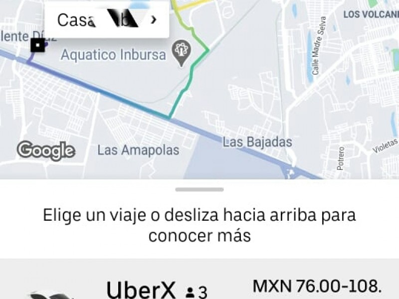 Niega DGTEV autorización a Uber para operar en Veracruz