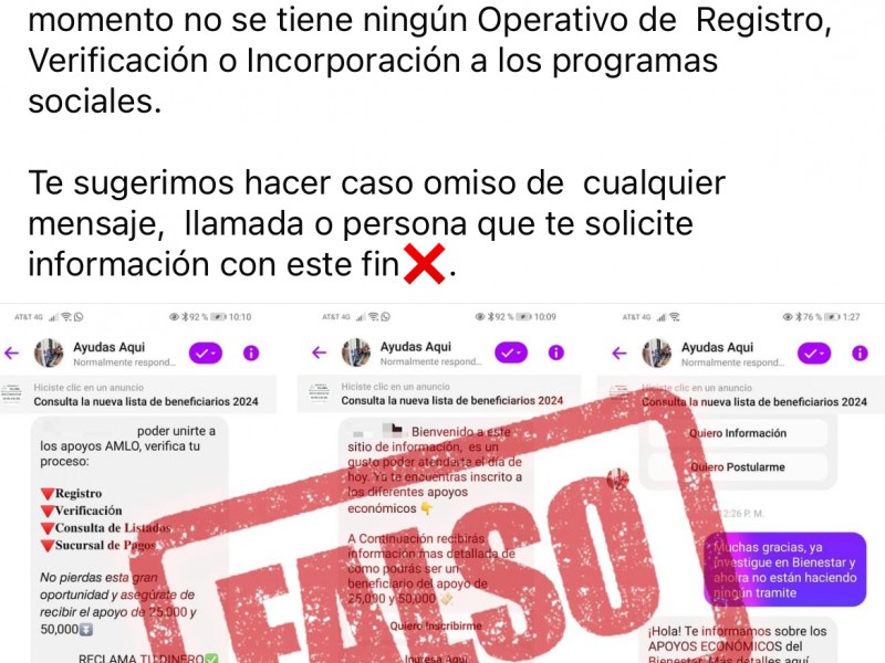 Niega Secretaría de Bienestar Nayarit ofrecer apoyos durante veda electoral