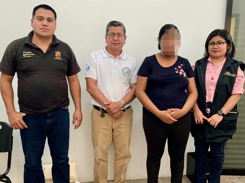 Niña desaparecida, es hallada en Tapachula