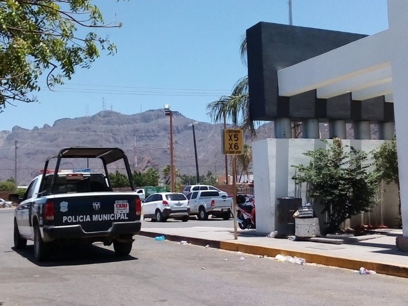 Ninguna patrulla en funciòn porta placas en Guaymas