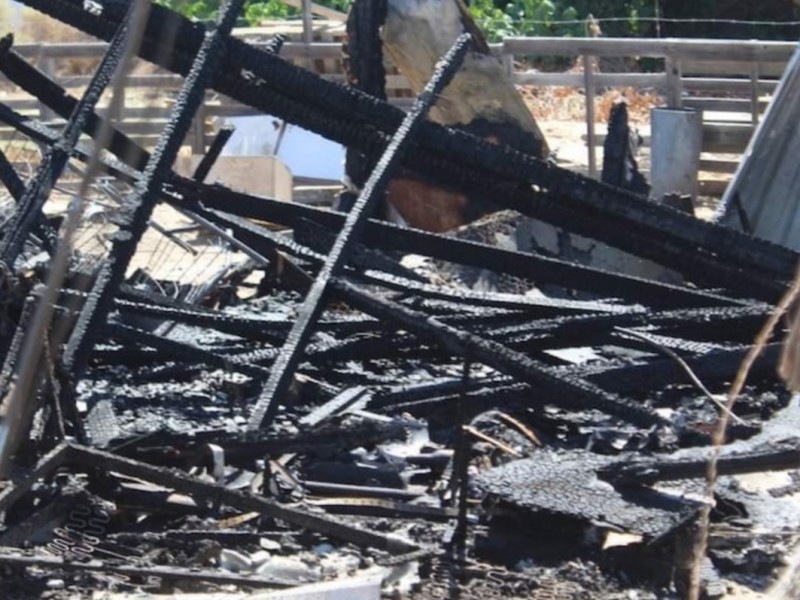 Niño de seis años muere en incendio de casa