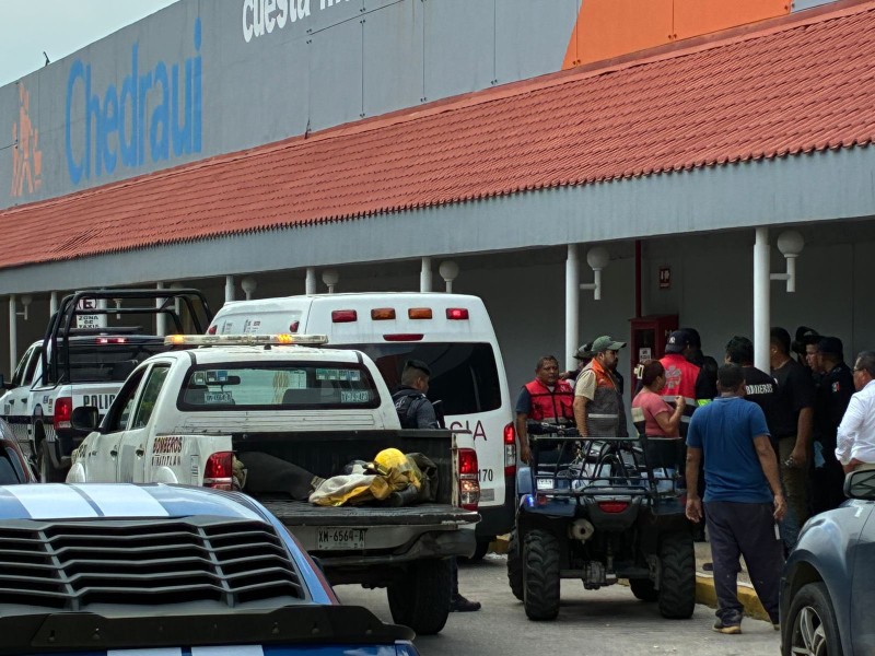 Niño de tres años queda atrapado en amasadora en Minatitlán