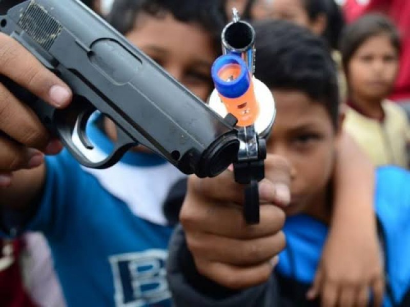Niños de Culiacán ahora juegan con violencia