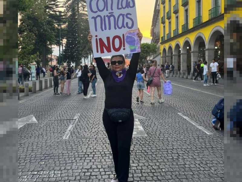 No aparece maestra que protestó el 8M