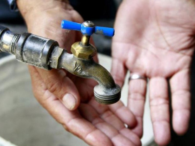 No habrá agua en tres colonias de Xalapa este lunes