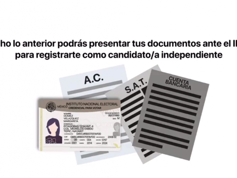 No habrá candidatos independientes para la gubernatura