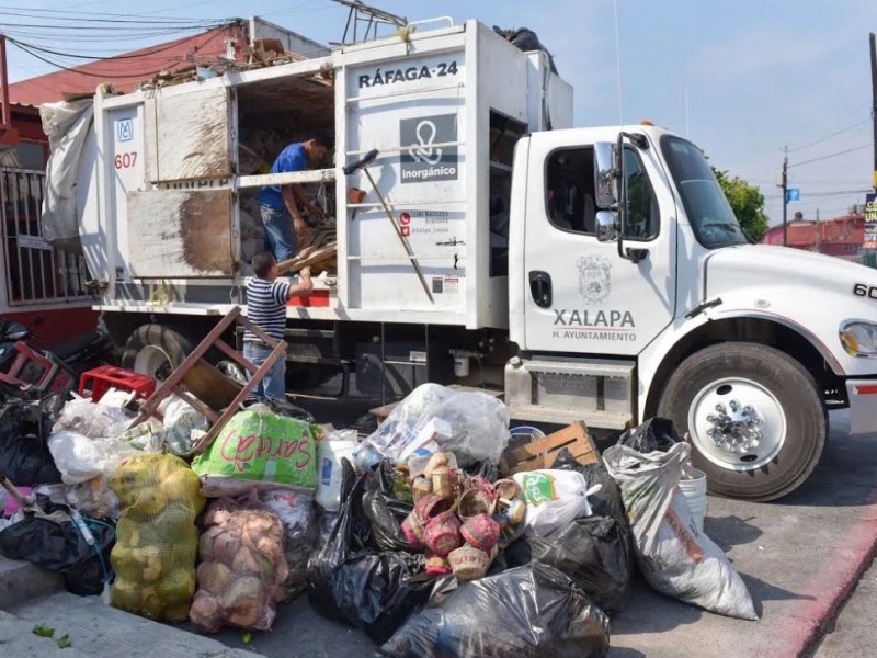 No habrá recolección de basura en Xalapa, anuncian autoridades