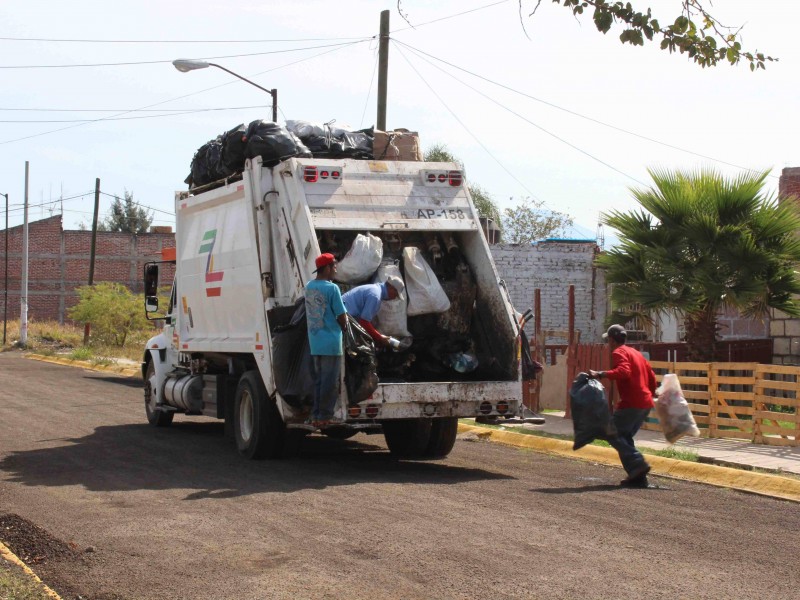 No habrá recolección de basura en Zamora