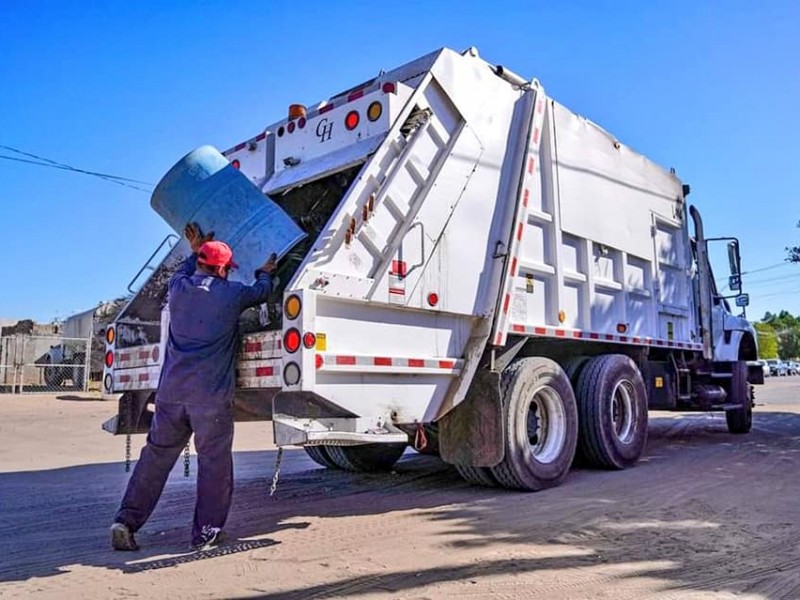 No habrá servicio de recolección de basura mañana