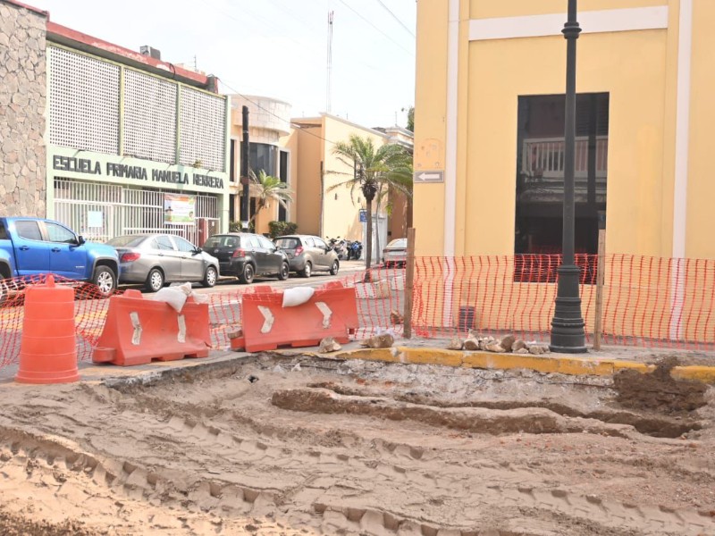 No habrá ventana arqueológica para observar restos de antigua muralla veracruzana