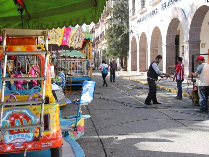 No hay espacios para reubicar a juegos mecánicos: Garibay