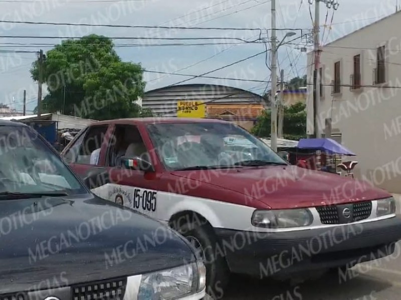 “No hay pirataje de taxis”: Vialidad de Tehuantepec