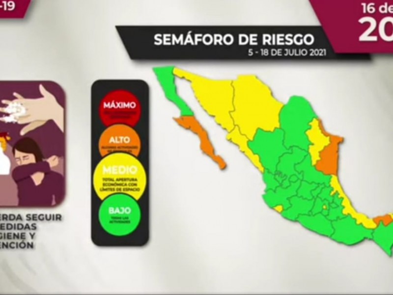 No hubo mapa epidémico nacional