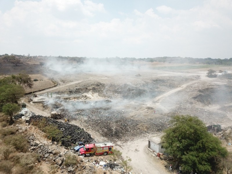 No hubo sanciones tras incendio del basurero de Cuitzeo