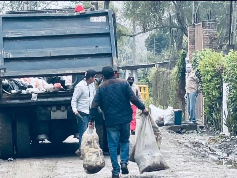 No llega camión de basura a comunidades de Tuxpan