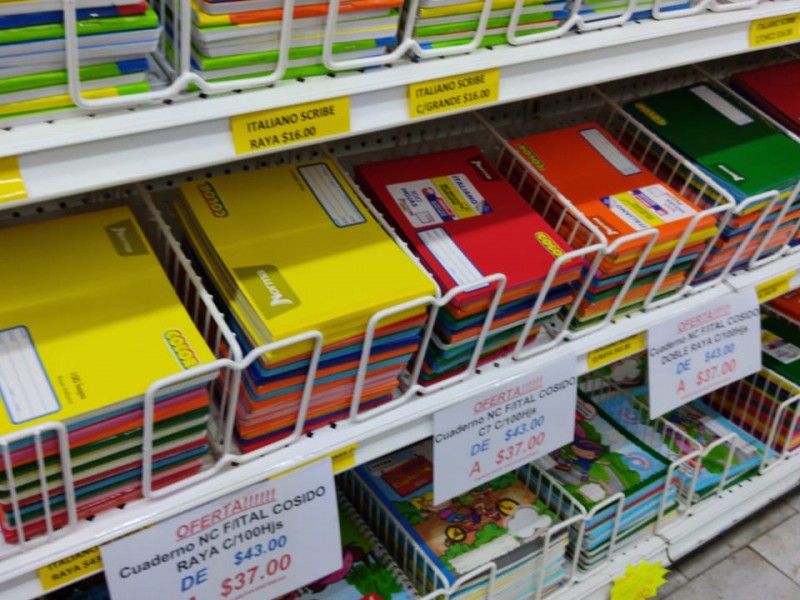 No necesaria la compra de útiles, recomiendan reutilizar cuadernos