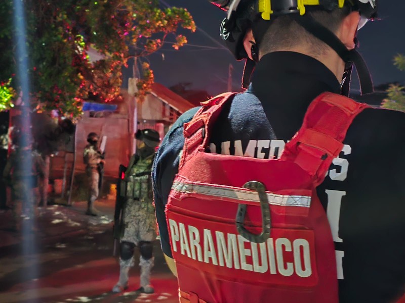 Paramédicos defienden uso de chalecos antibalas: