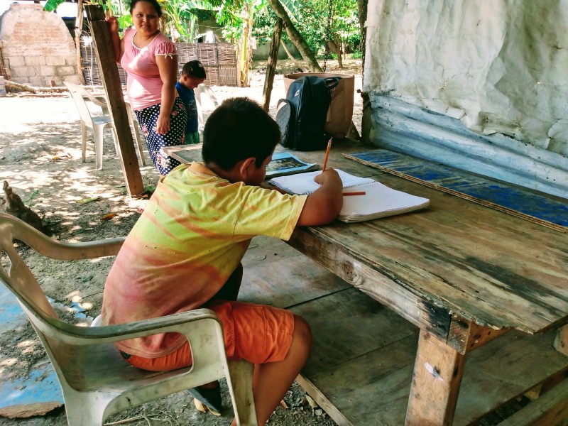 No retornaron a presencial por malas condiciones de la escuela