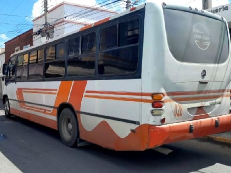 No se prevé aumento en la tarifa del transporte público en Durango