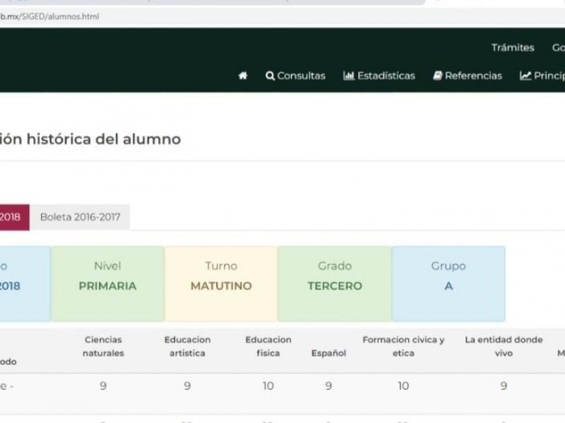 No se puede acceder a boletas de calificaciones, señalan padres