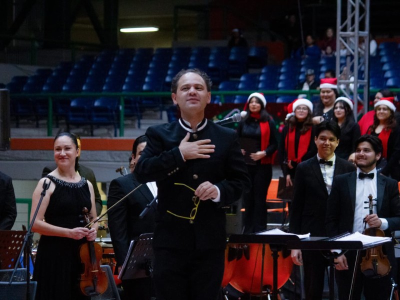 Noche mágica en Los Mochis: la Sinfónica despierta el espíritu navideño
