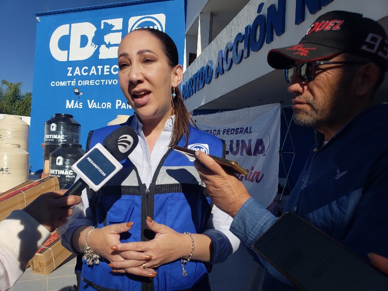Nohemí Luna califica de “insuficiente” el presupuesto federal para Zacatecas