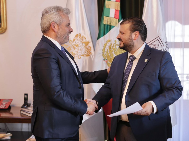 Nombra gobernador a Raúl Zepeda como nuevo secretario de Gobierno