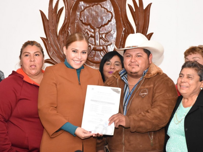 Nombran a nuevo líder ejidal de Gregorio García