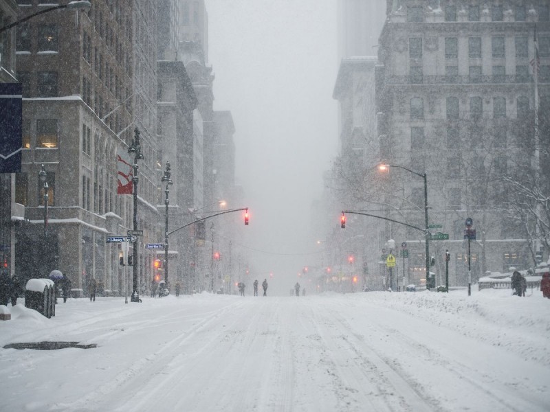 Noreste de Estados Unidos afectado por tormenta invernal