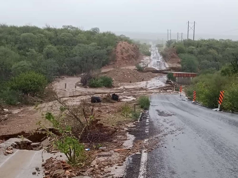 Norma tocó tierra en Todos Santos