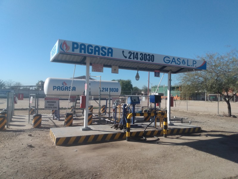 Venden gas LP con normalidad en Hermosillo