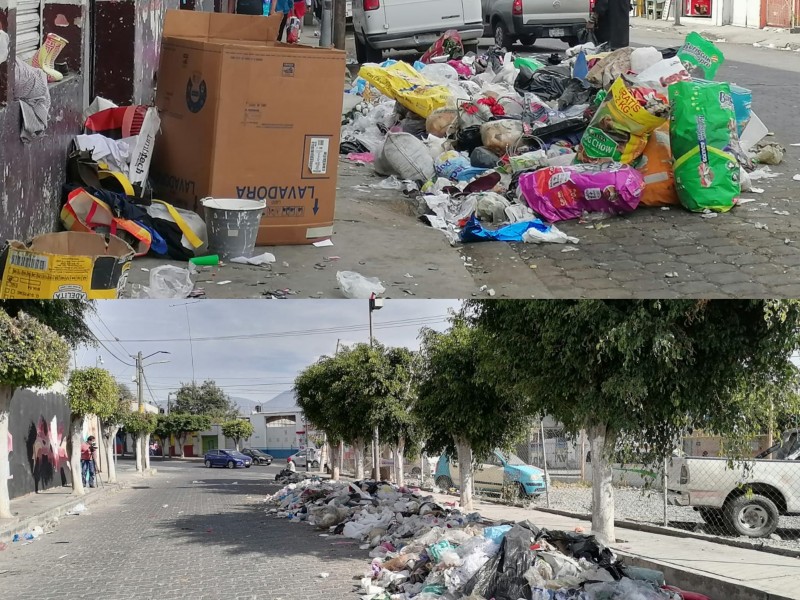 Normalizan basura sobre cuadras de Tehuacán en puntos semi-permanentes