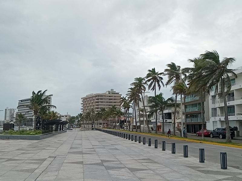 Norte disminuirá en Veracruz y Boca del Río este lunes
