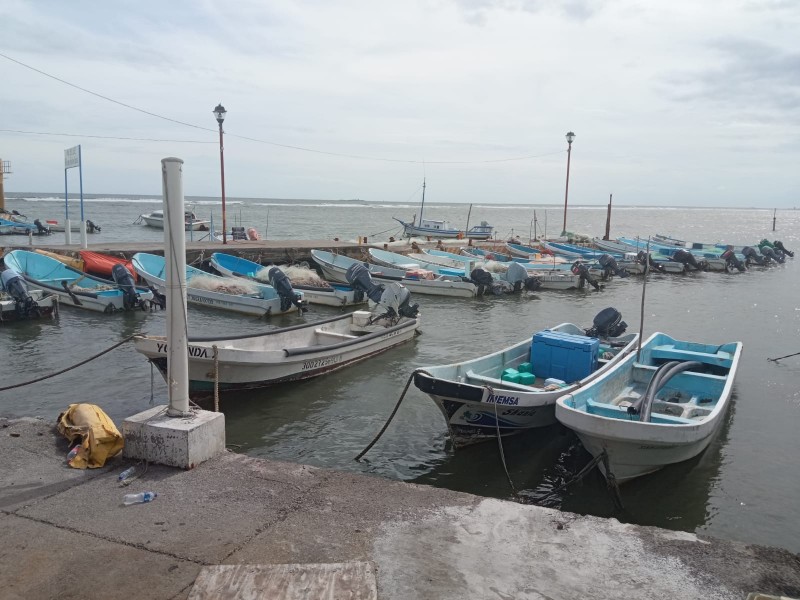 Nortes afectan a pescadores de Veracruz